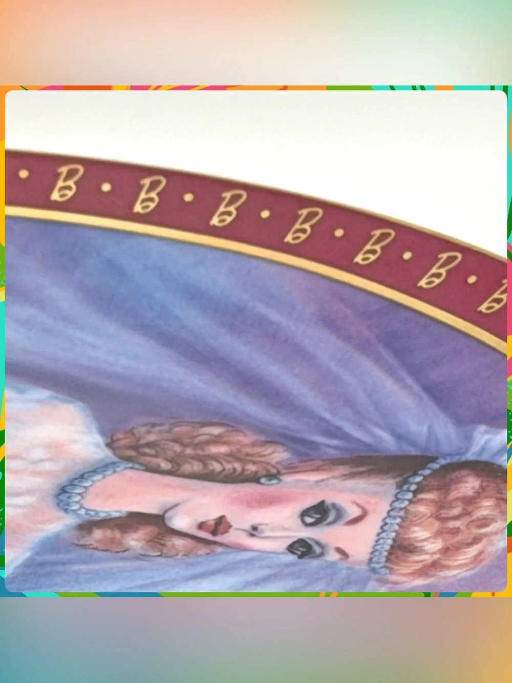 Vintage ‘90s BARBIE Bride to Be Collectible Plate Danbury Mint Limited Edition